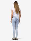Product image thumbnail - NMCALLIE SKINNY FIT JEANS, Light Blue Denim | 3