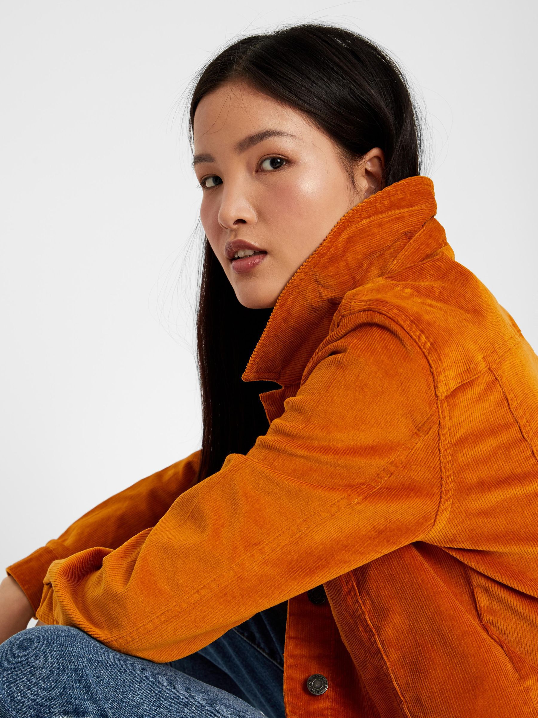 CORDUROY JACKET Brown NOISY MAY