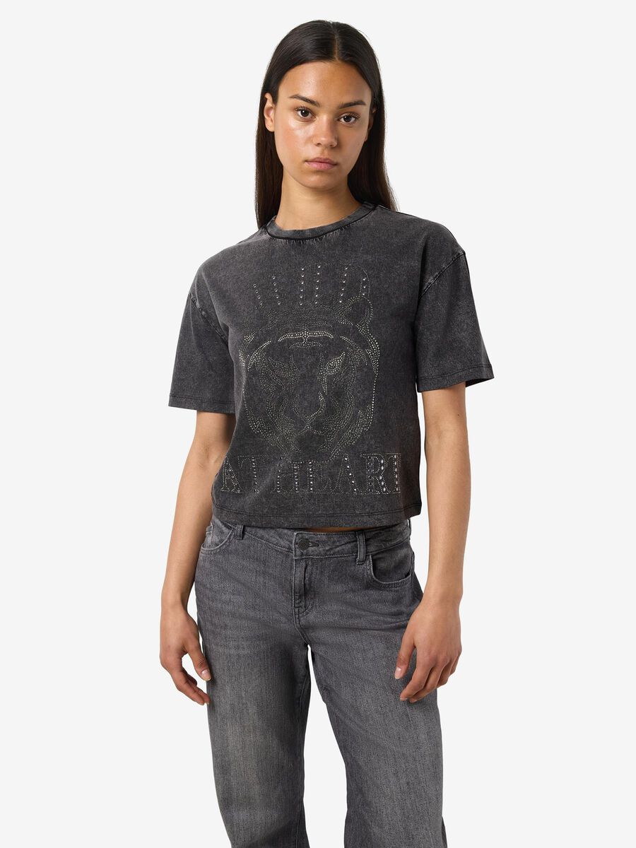 Noisy May STRASS T-SHIRT, Charcoal Gray, highres - 27033798_CharcoalGray_1178633_007.jpg