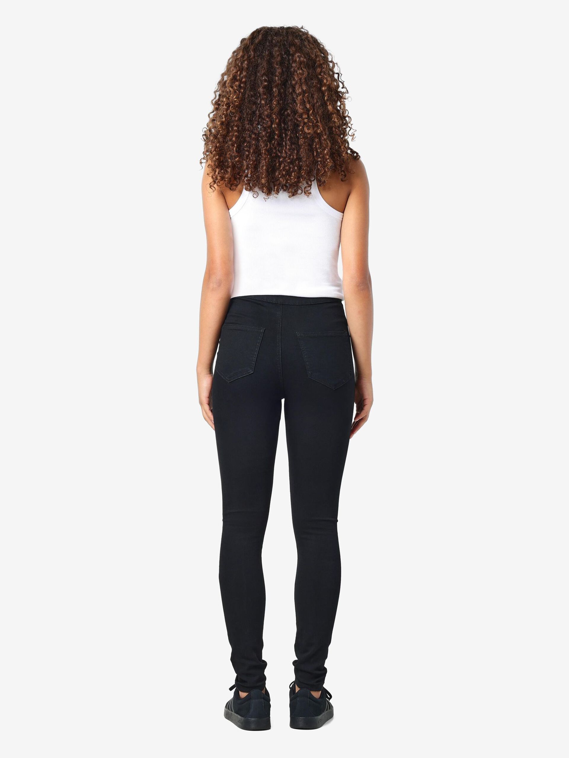 Carousel image - NMELLA SKINNY FIT JEANS, Black | 3