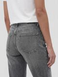 Product image thumbnail - NMYOLANDA STRAIGHT FIT JEANS, Dark Grey Denim | 9