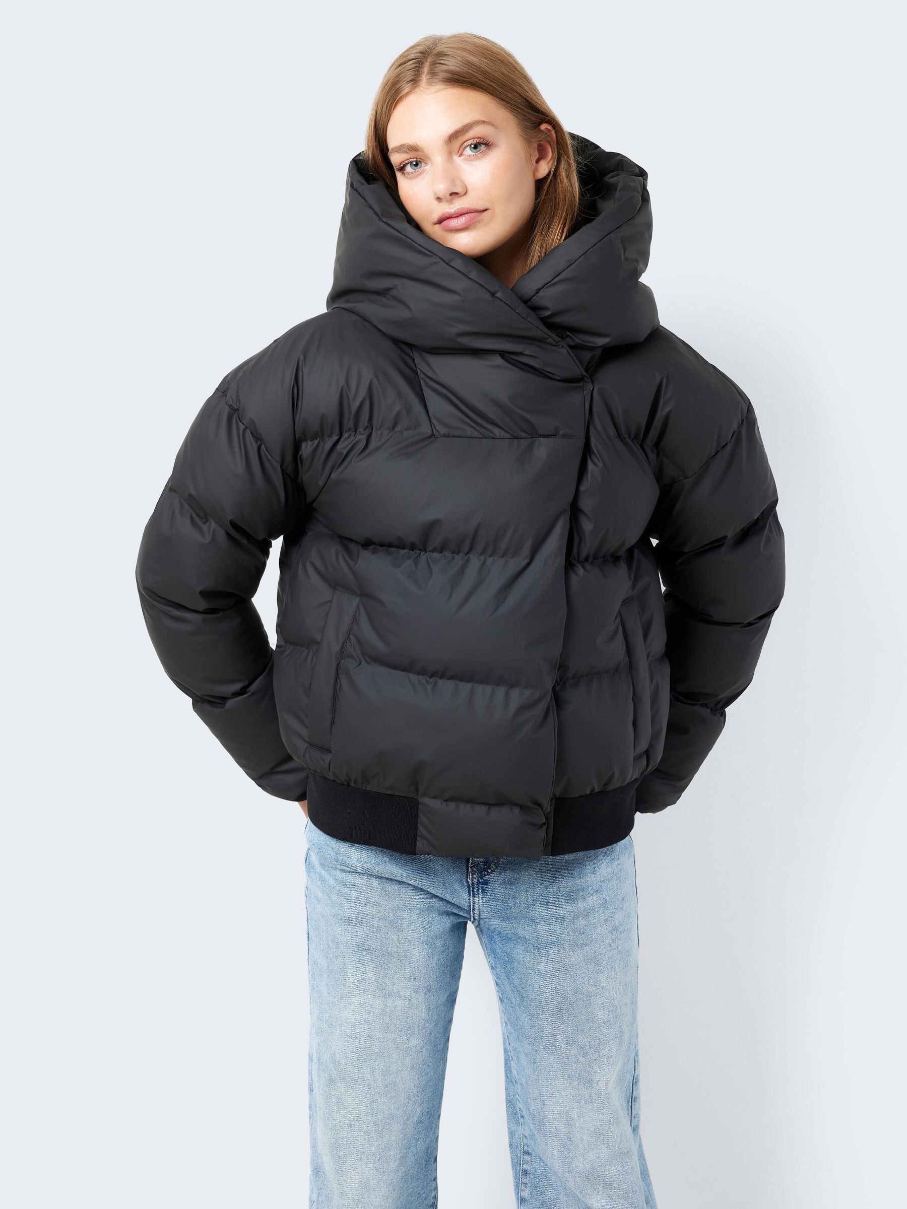 SHORT WATER REPELLENT PUFFER JACKET