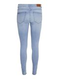 Noisy May NMLUCY NORMALHÖGA SKINNY FIT-JEANS, Light Blue Denim, highres - 27015677_LightBlueDenim_002.jpg