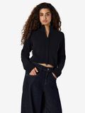 Product image thumbnail 6 HIGH NECK CARDIGAN, Black