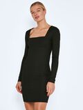 Noisy May LONG SLEEVED SHORT DRESS, Black, highres - 27019237_Black_003.jpg