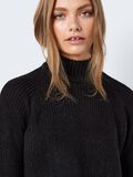 Noisy May HIGH NECK KNITTED PULLOVER, Black, highres - 27017053_Black_006.jpg