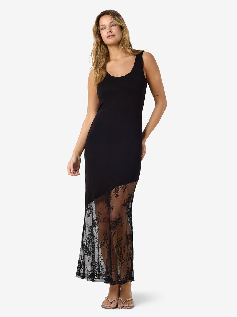 Carousel image - VESTIDO MAXI, Black | 6