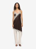 Product image thumbnail - EN SATIN ROBE NUISETTE, Chocolate Brown | 3
