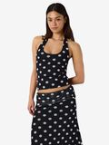 Product image thumbnail - NMDOTTIE HALTERNECK TOP, Black | 7