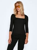 Noisy May SQUARE NECKLINE TOP, Black, highres - 27019236_Black_007.jpg