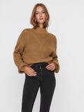 Noisy May HIGH NECK KNITTED PULLOVER, Tigers Eye, highres - 27012561_TigersEye_003.jpg