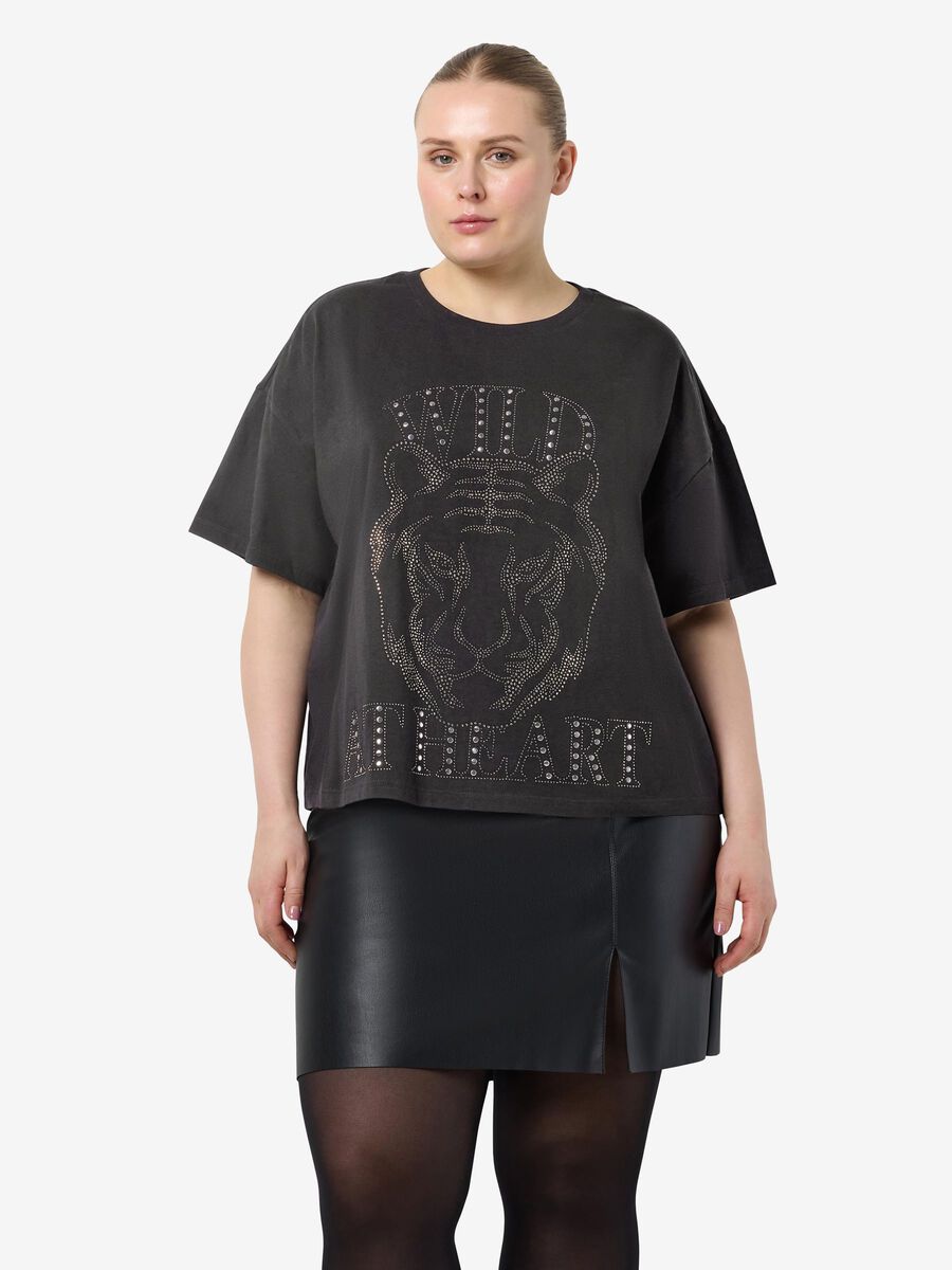 Noisy May CURVE - STRASS T-SHIRT, Charcoal Gray, highres - 27034961_CharcoalGray_1201124_003.jpg