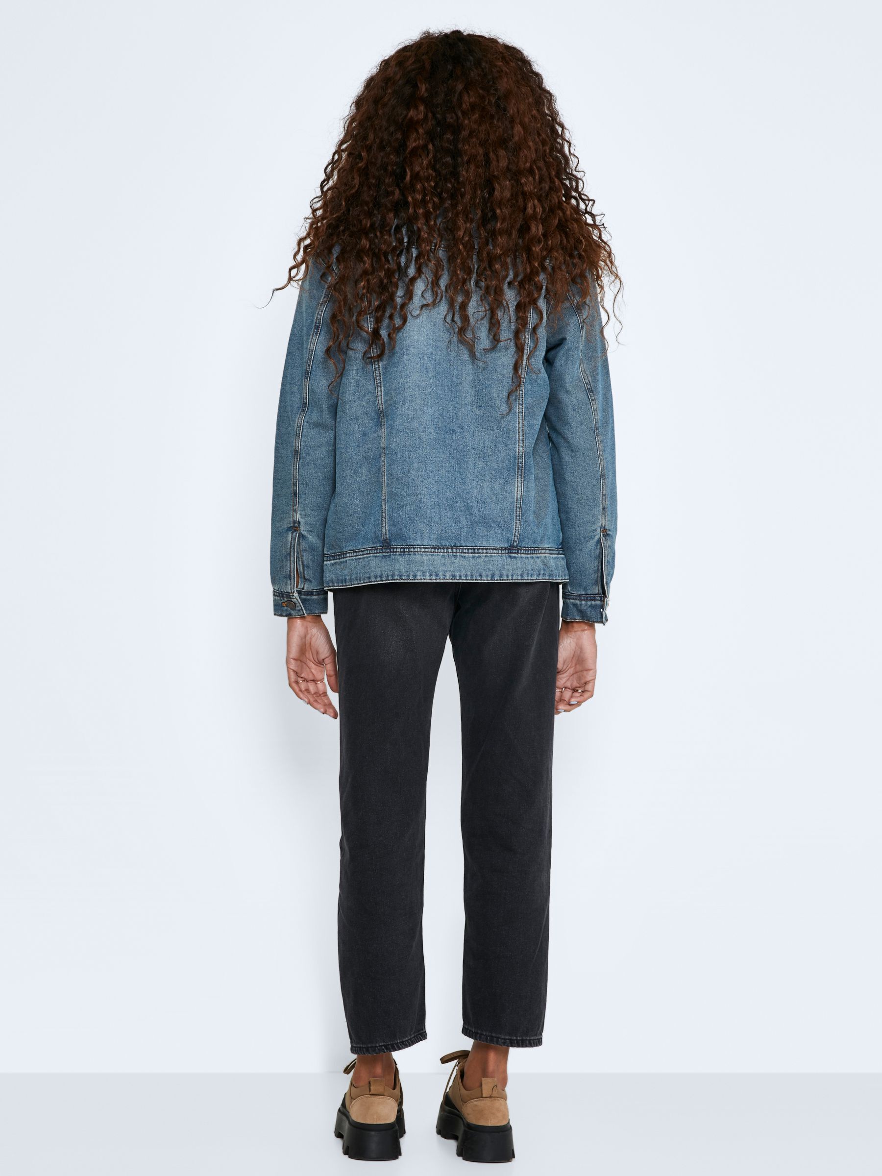TEDDY DENIM JACKET Blue NOISY MAY