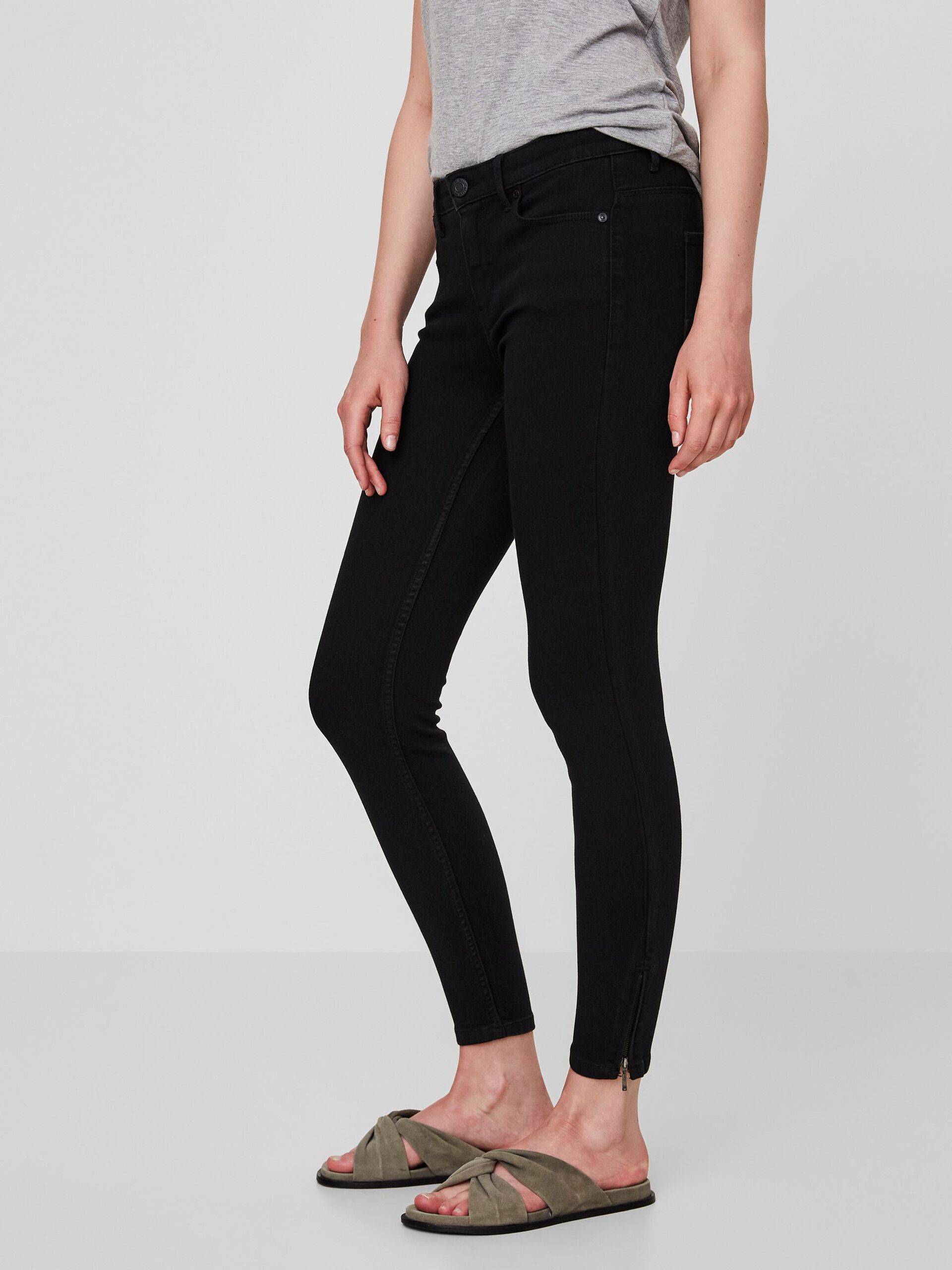 noisy may callie high waist skinny jeans