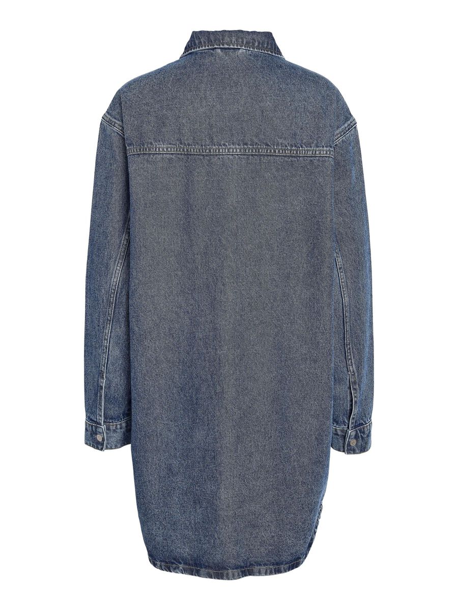 Carousel image - NMALVA DENIM DRESS, Medium Blue Denim | 2