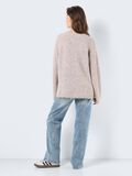 Noisy May LONG KNITTED PULLOVER, Taupe Gray, highres - 27030269_TaupeGray_1103525_005.jpg