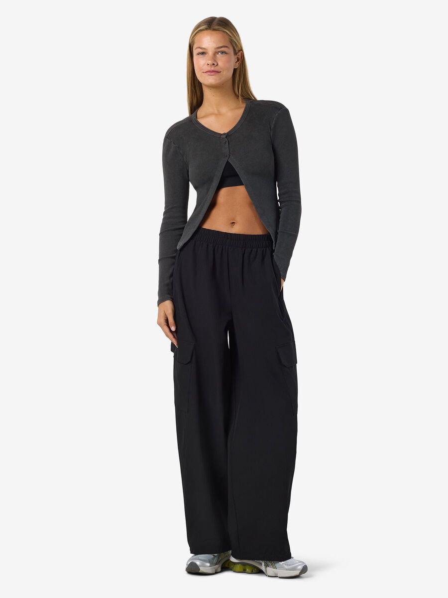 Carousel image - NMMAYA CARDIGAN, Black | 4