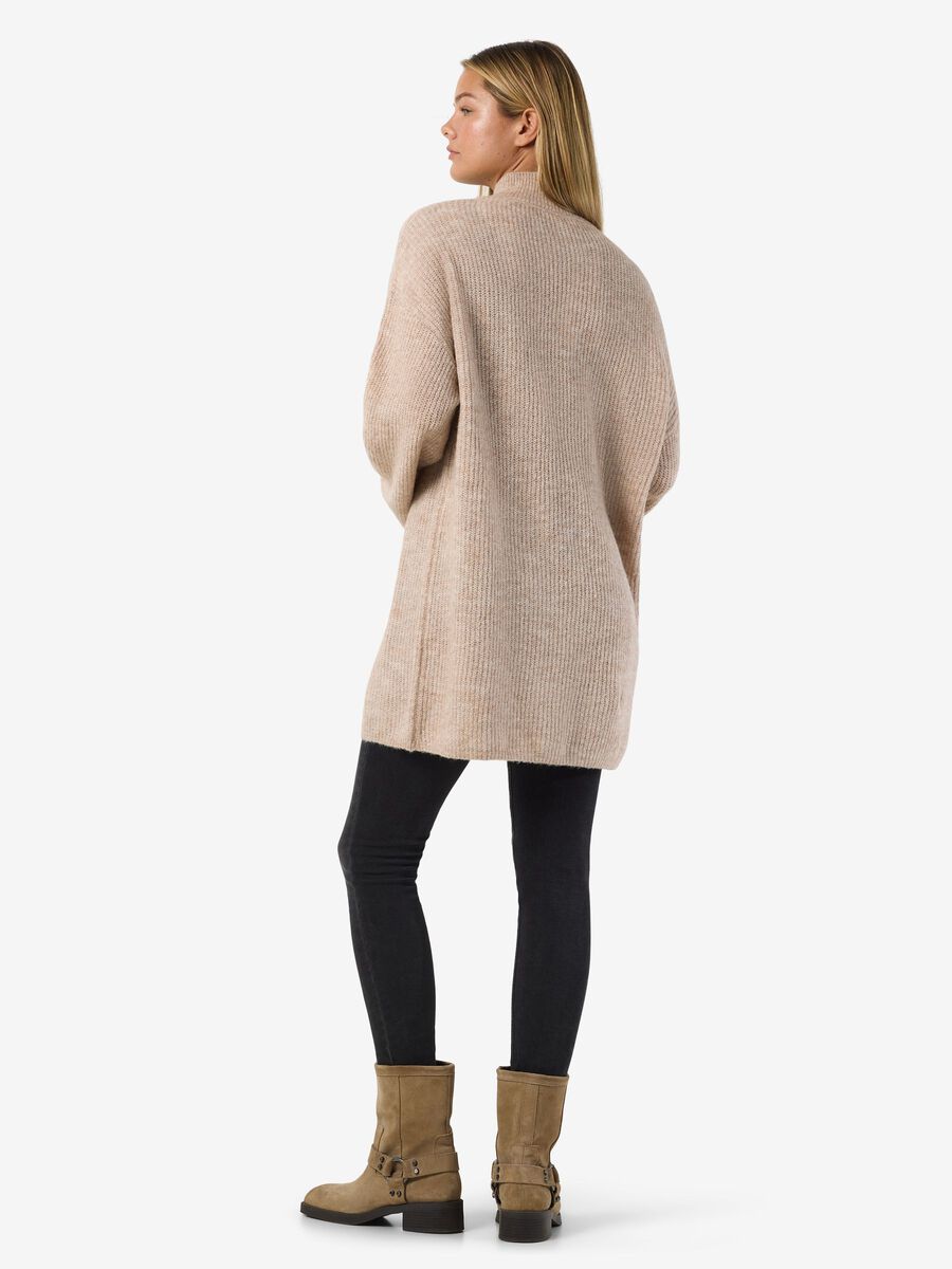 Carousel image - LONG KNITTED PULLOVER, Silver Lining | 3