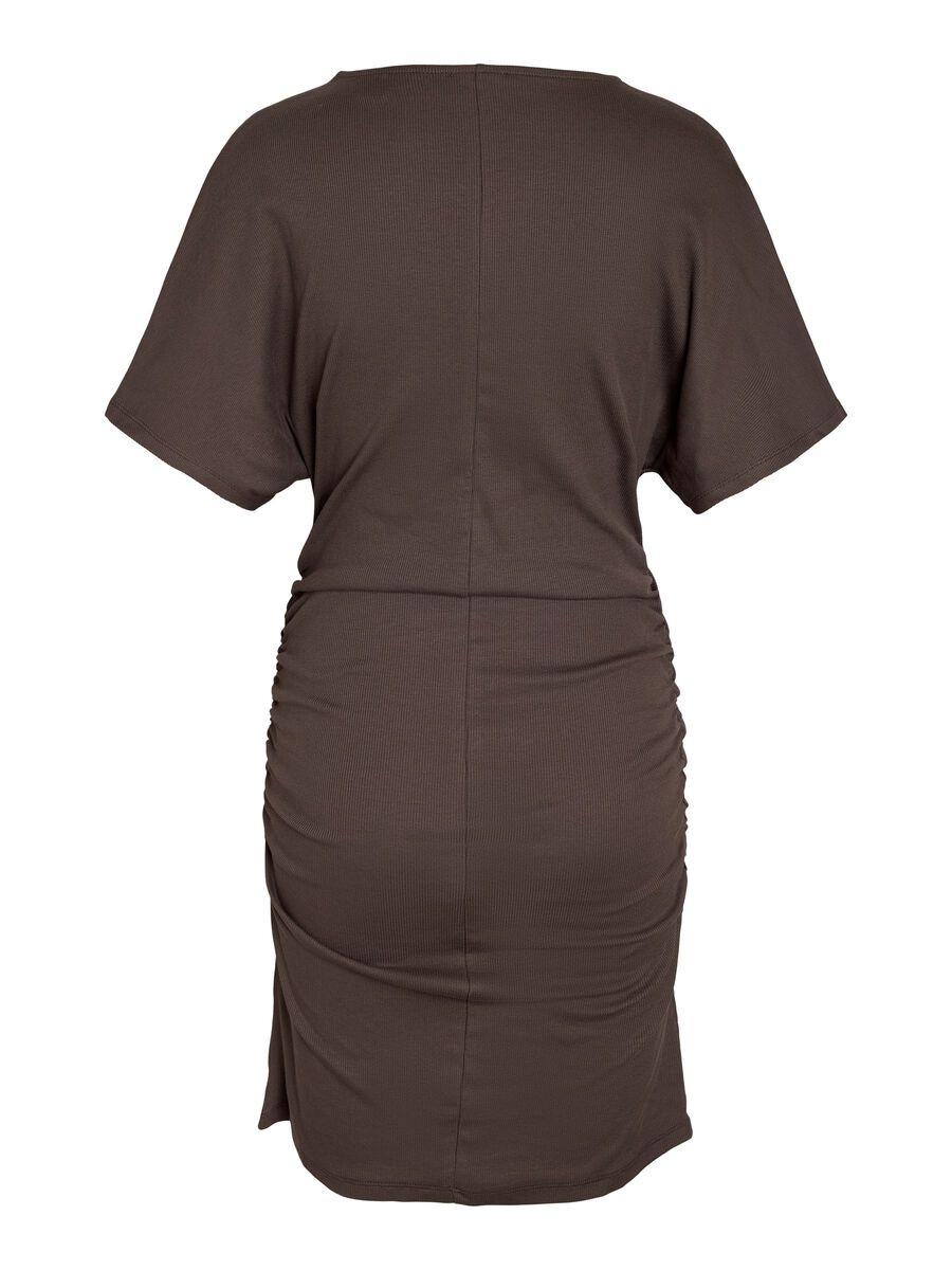 Carousel image - NMABBI  MINI DRESS, Chocolate Brown | 2