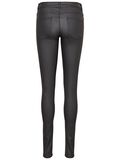 Noisy May NMLUCY COATED NORMAL WAIST TROUSERS, Black, highres - 27000548_Black_002.jpg