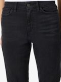 Noisy May NMMONI HIGH WAISTED CROPPED STRAIGHT FIT JEANS, Black Denim, highres - 27021112_BlackDenim_006.jpg