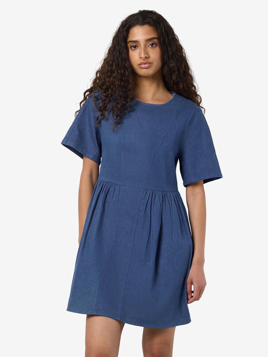 Noisy May DENIM MINI DRESS, Medium Blue Denim, highres - 27036703_MediumBlueDenim_003.jpg