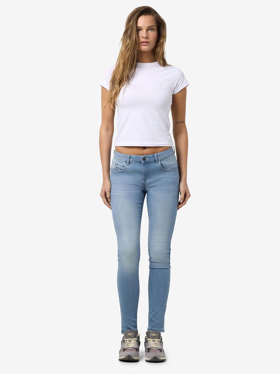 Noisy May NMJEN SKINNY FIT JEANS, Light Blue Denim, highres - 27032328_LightBlueDenim_004.jpg
