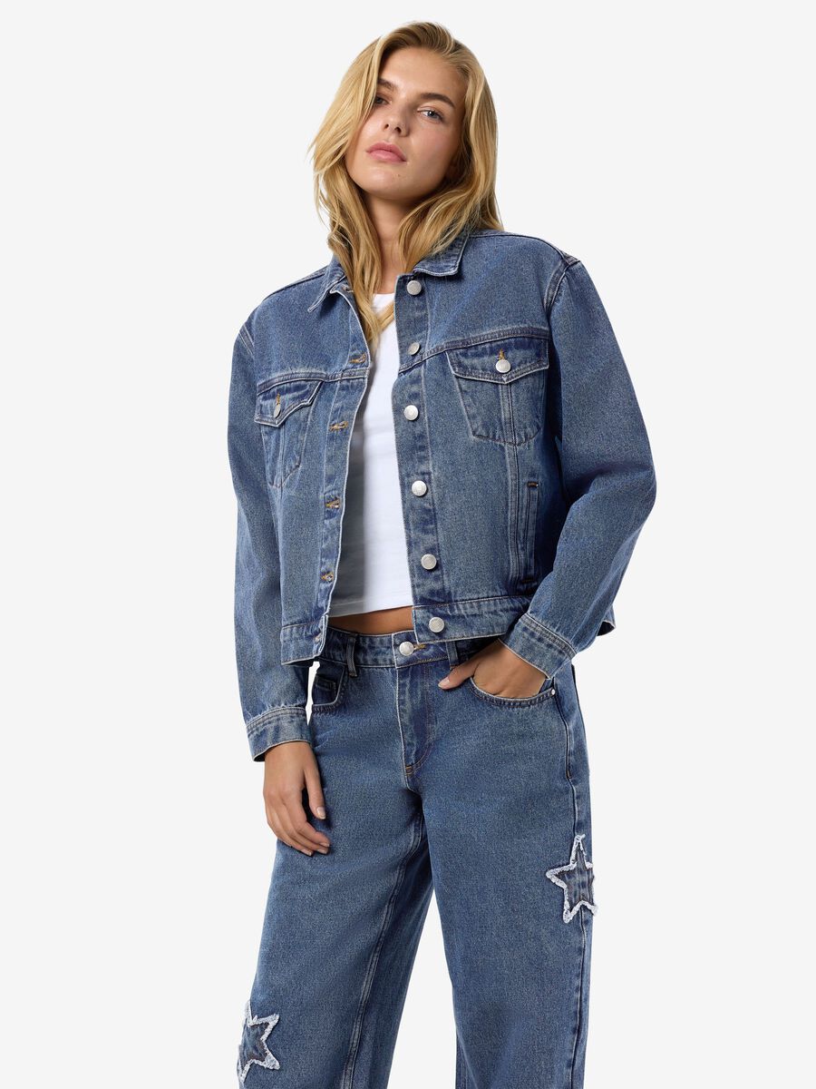 Carousel image - NMLONEL FARKKUTAKKI, Medium Blue Denim | 1
