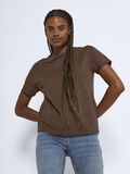 Noisy May COL ROND T-SHIRT, Cappuccino, highres - 27010978_Cappuccino_007.jpg