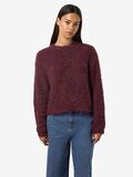 Product image thumbnail - FLUFFY KNITTED PULLOVER, Windsor Wine | 6