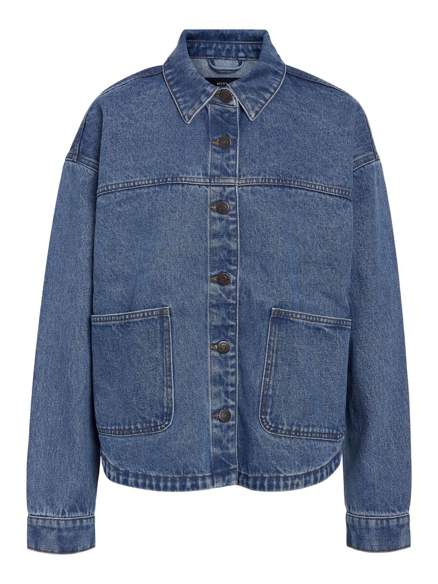Noisy May NMKETTIE KURTKA JEANSOWA, Medium Blue Denim, highres - 27034341_MediumBlueDenim_001.jpg