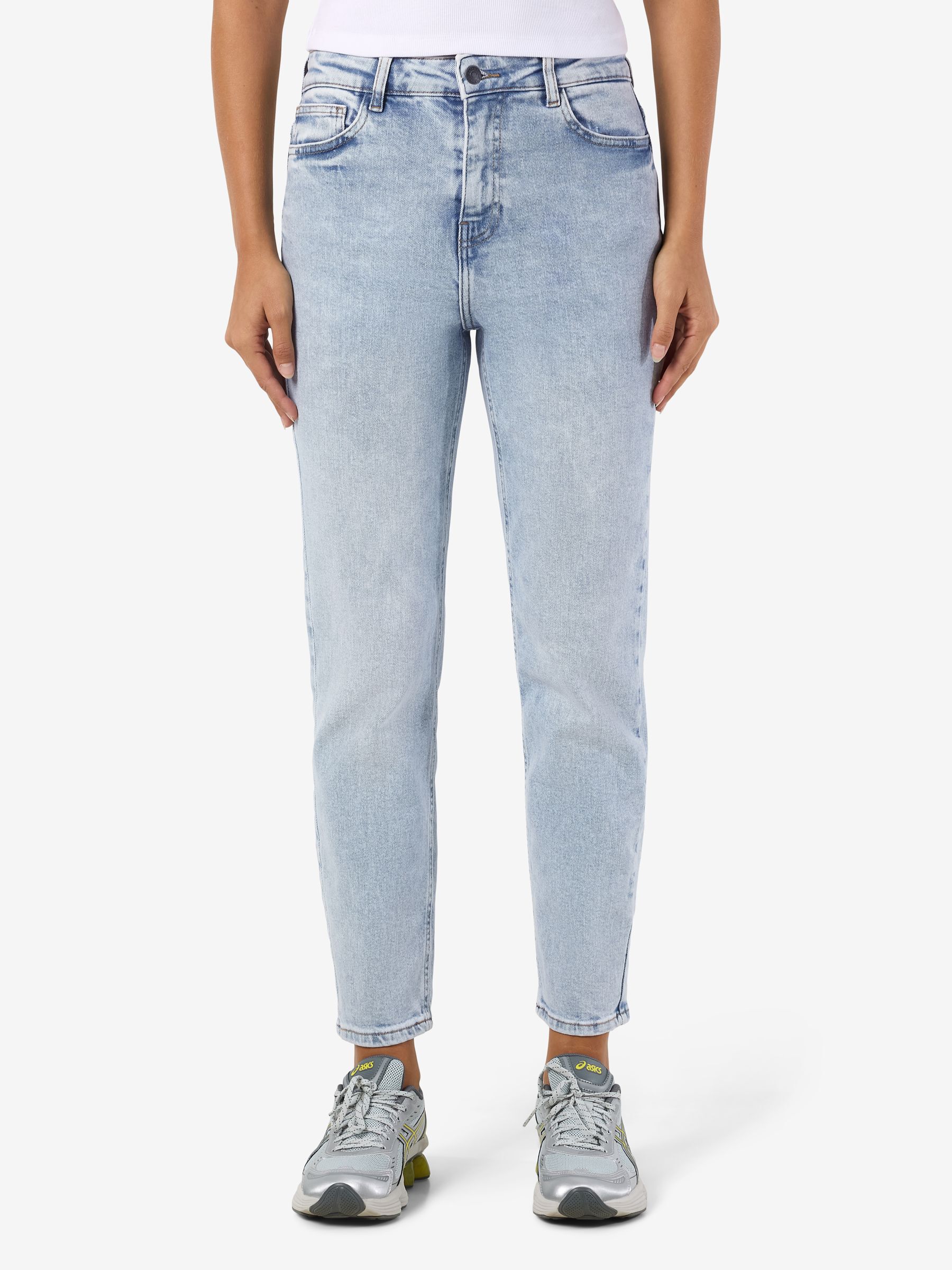 monimoni NMMONI SLIM FIT JEANS | Grijs | NOISY MAY®
