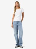 Product image thumbnail - NMADRIANA T-SHIRT, Cloud Dancer | 3