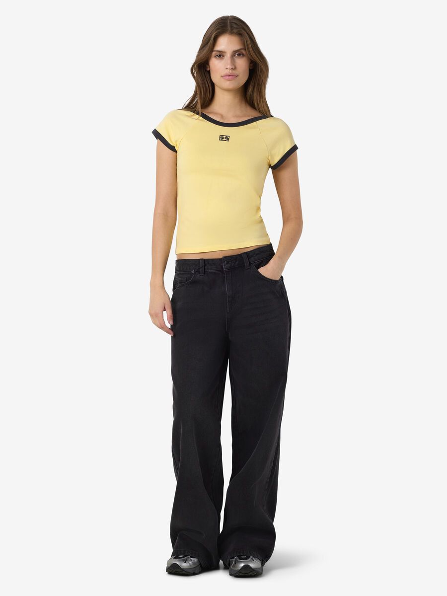 Carousel image - NMTWIN  CROP TOP, French Vanilla | 4