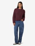 Product image thumbnail - FLUFFY KNITTED PULLOVER, Windsor Wine | 4