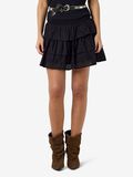 Product image thumbnail - TIERED MINI SKIRT, Black | 1