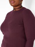 Noisy May CURVE RIBBED KNITTED PULLOVER, Windsor Wine, highres - 27022917_WindsorWine_006.jpg