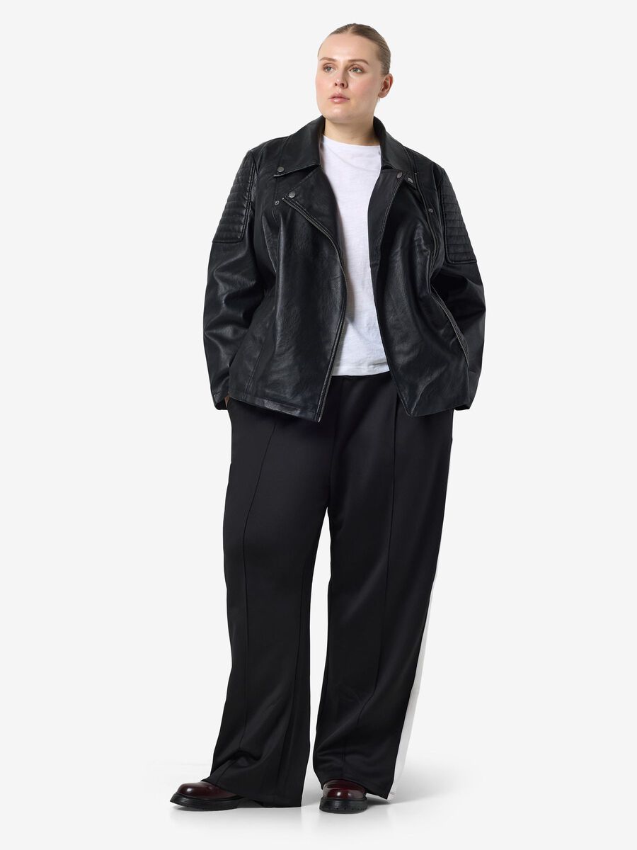 Product carousel image - CURVE BESCHICHTETE JACKE, Black | 2