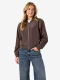 Product image thumbnail - NMCHASE  BOMBER JACKET, Chocolate Brown | 7