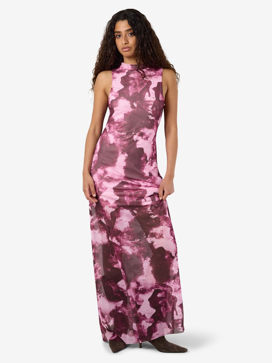 Carousel image 6 NMMARIKA MAXI MESH SLEEVELESS DRESS, Pirouette