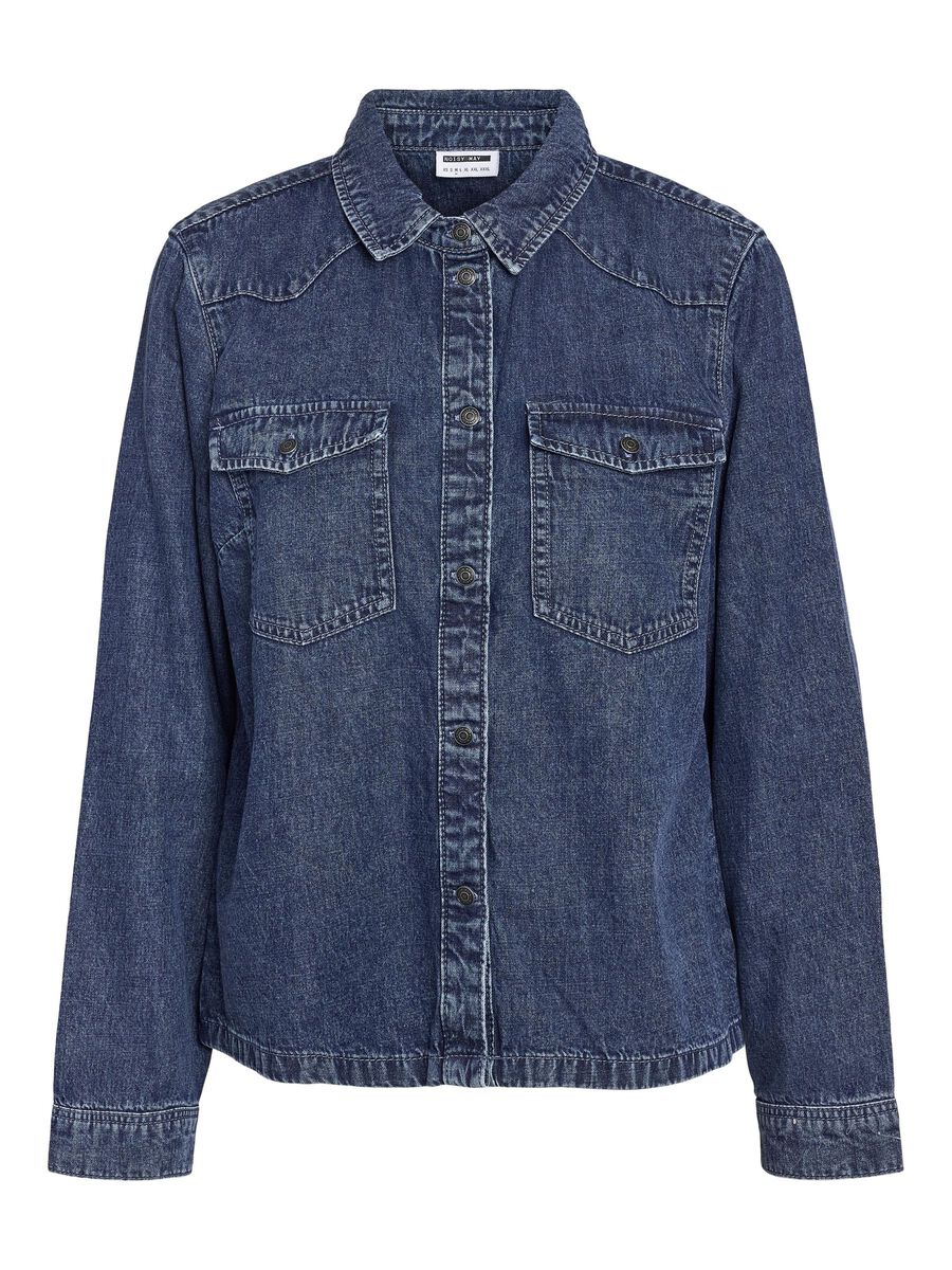 Carousel image - CAMICIA, Medium Blue Denim | 2