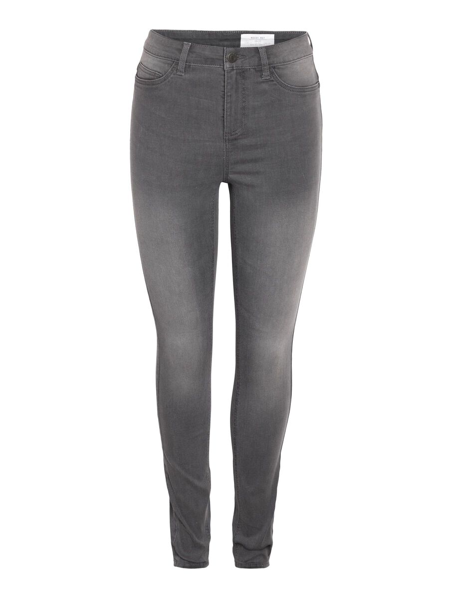 Noisy May NMCALLIE SKINNY FIT -FARKUT, Medium Grey Denim, highres - 27034276_MediumGreyDenim_001.jpg