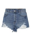 Noisy May HIGH-WAIST DENIM SHORT, Medium Blue Denim, highres - 27020604_MediumBlueDenim_001.jpg