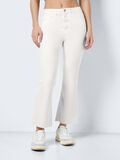 Noisy May NMSALLIE CROPPED FLARED JEANS, Bright White, highres - 27024238_BrightWhite_003.jpg