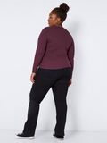 Noisy May CURVE RIBBED KNITTED PULLOVER, Windsor Wine, highres - 27022917_WindsorWine_005.jpg