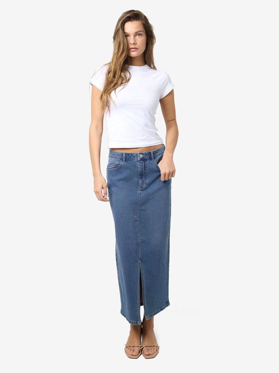 Noisy May MIDI DENIM SKIRT, Medium Blue Denim, highres - 27030068_MediumBlueDenim_007.jpg