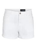 Noisy May À TAILLE HAUTE SHORTS EN JEAN, Bright White, highres - 27029544_BrightWhite_001.jpg