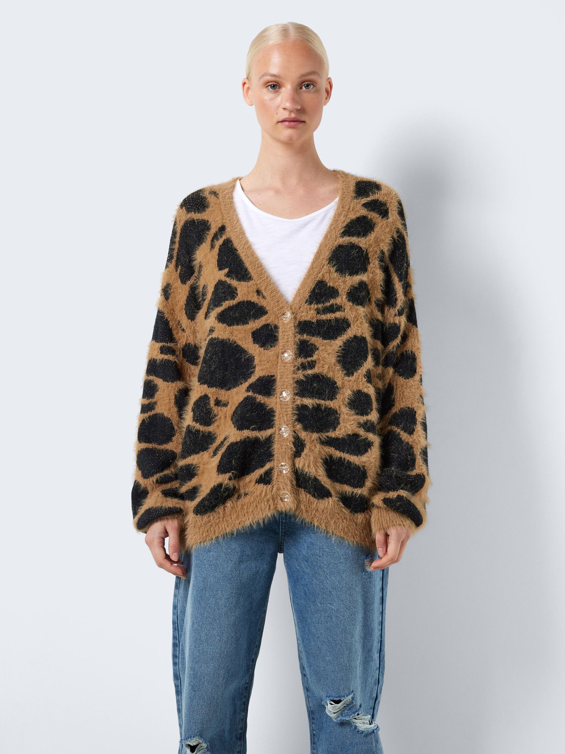 Next leopard print cardigan online