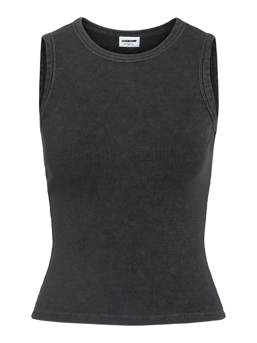 Carousel image - NMMAYA  VEST TOP, Black | 2