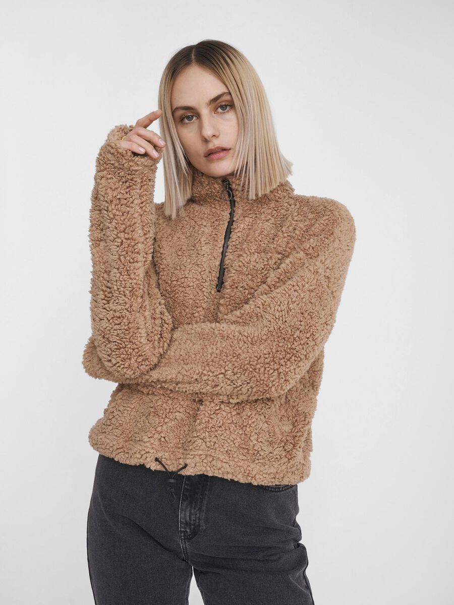 Noisy May TEDDY PULLOVER, Praline, highres - 27014538_Praline_007.jpg